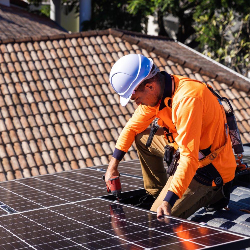 Commercial solar panels